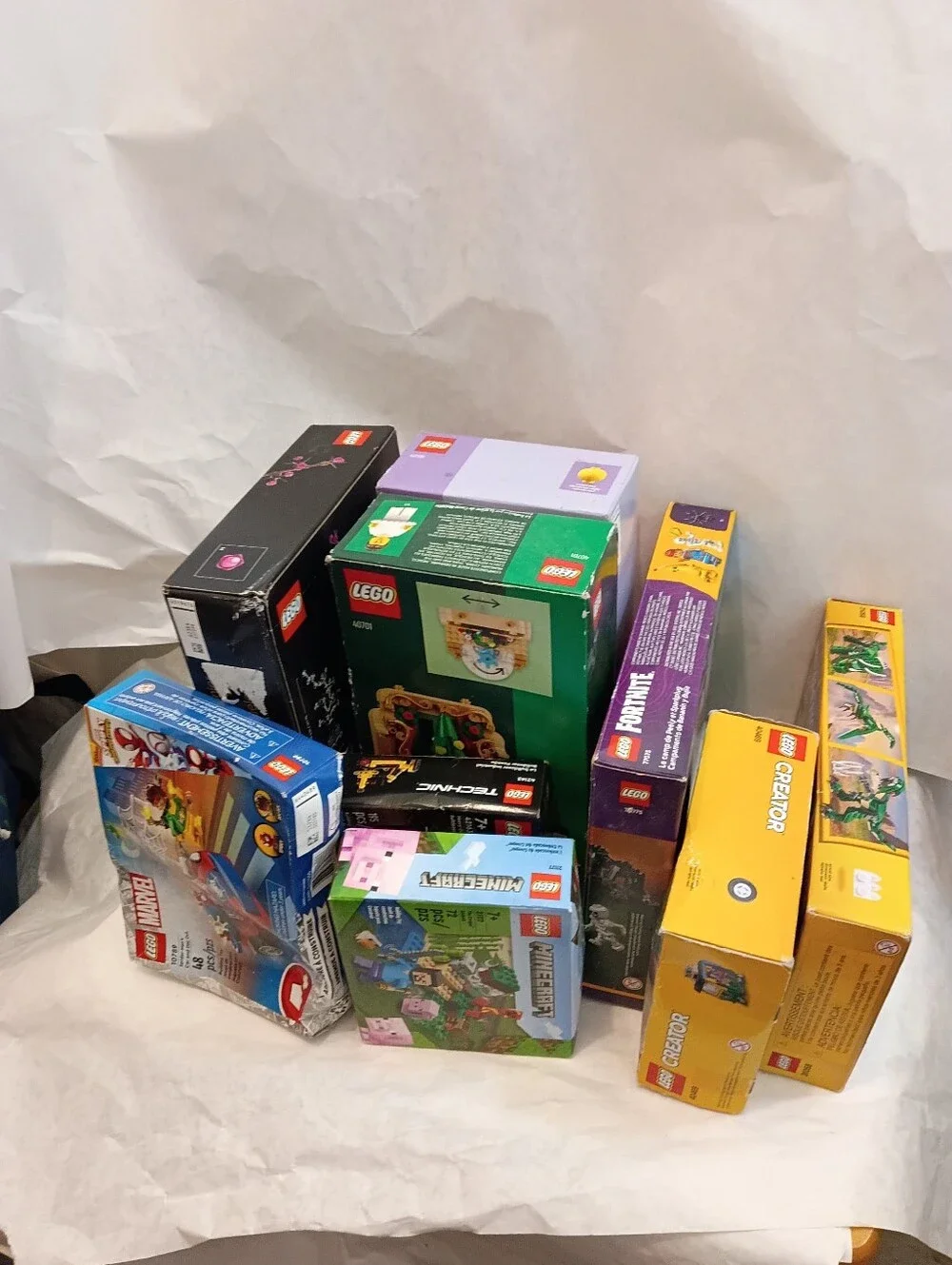 LEGO Lot Of 10 New Damage Box